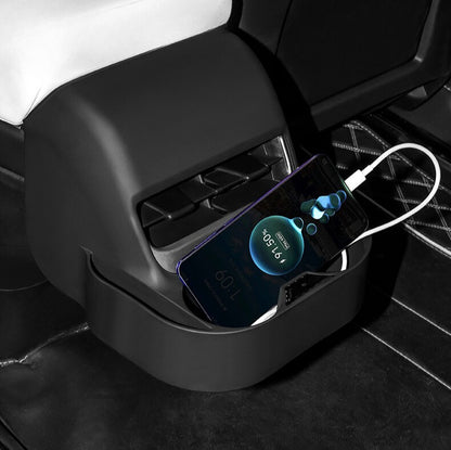 Backseat Dual Holder Console - Model Y/3