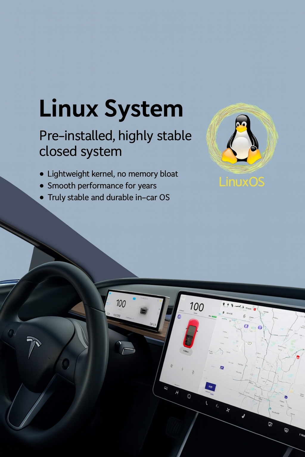 Cluster 2.0 Instrument Display - Model Y/3