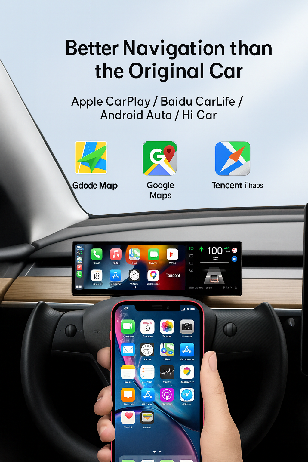 Cluster 2.0 Instrument Display - Model Y/3