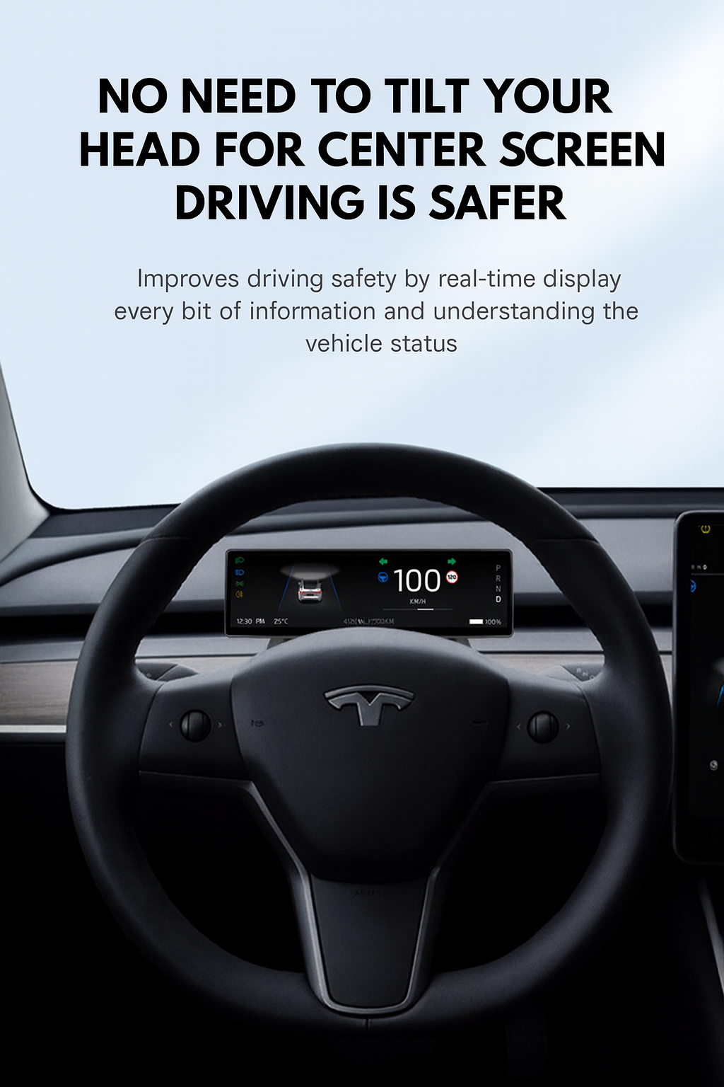 Cluster 2.0 Instrument Display - Model Y/3