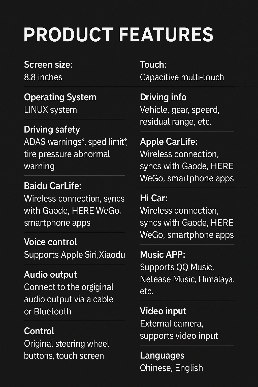 Cluster 2.0 Instrument Display - Model Y/3