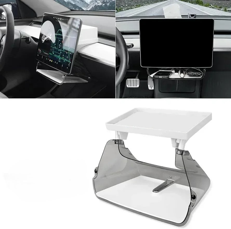 Dual Shelf Display Mount with Tissue Box - Model Y/3