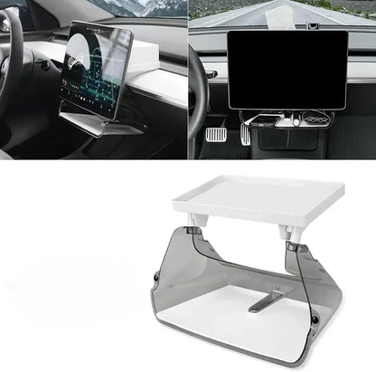 Dual Shelf Display Mount with Tissue Box - Model Y/3