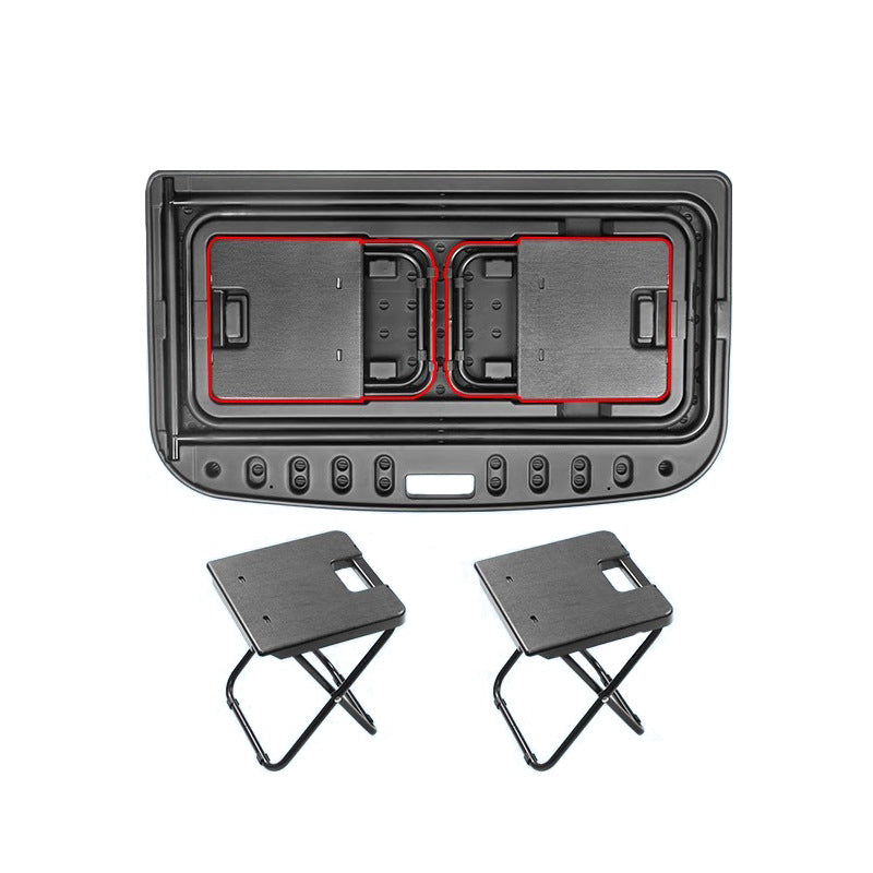 Folding Camping Table with 2 Stools - Model Y 2020-2024