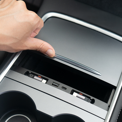 Center Console Retractable Charger - Model Y/3