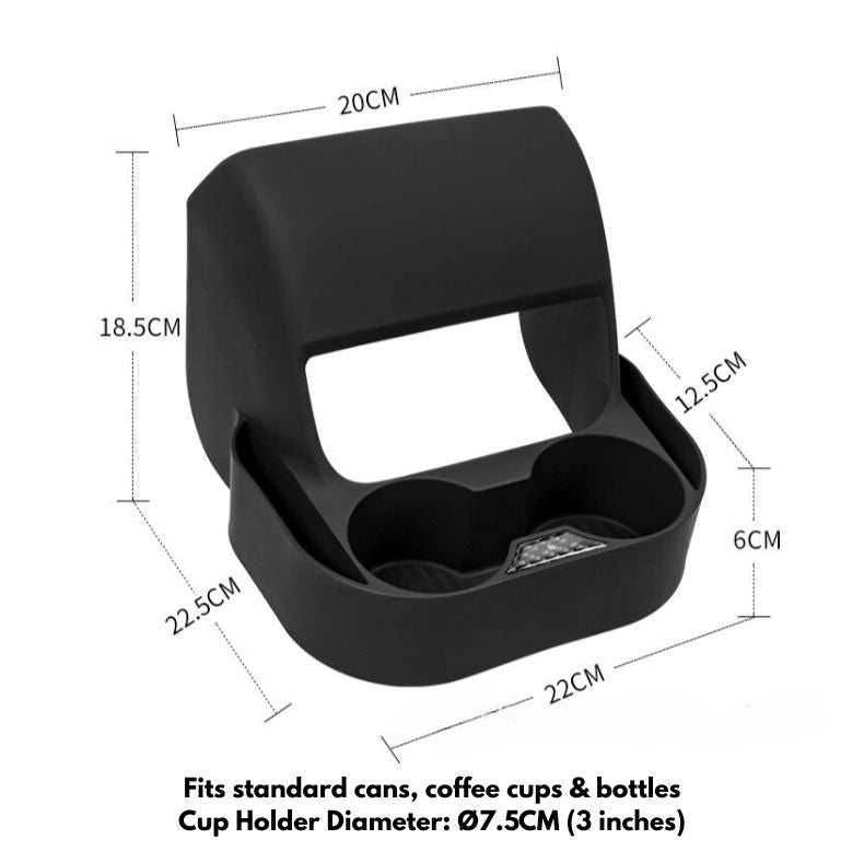 Backseat Dual Holder Console - Model Y/3
