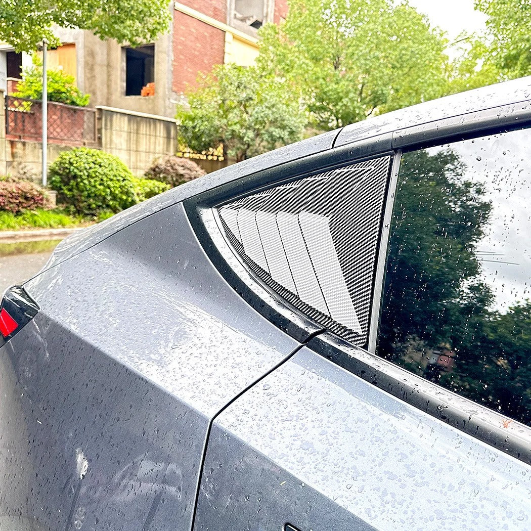 Rear Side Window Louver Covers for Model 3