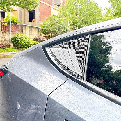 Rear Side Window Louver Covers for Model 3