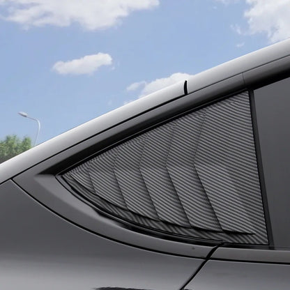 Rear Side Window Louver Covers for Model 3