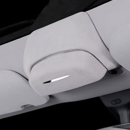 Premium Suede Sunglasses Holder - Model Y/3