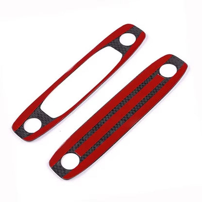 Dome Light Covers, Front and Rear, Carbon Fiber - Model 3/Y