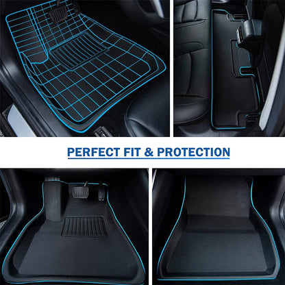 Floor & Cargo Mats All-Weather Design - Model 3 2017-2023