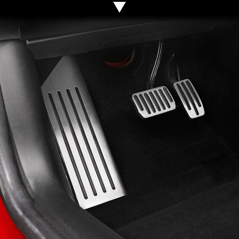Accelerator and Brake & Foot Rest Pedal Covers - Model Y/3