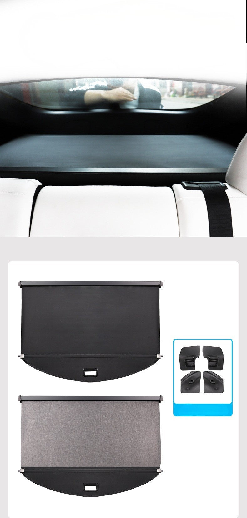 Foldable Parcel Shelf - Model Y 2020-2024