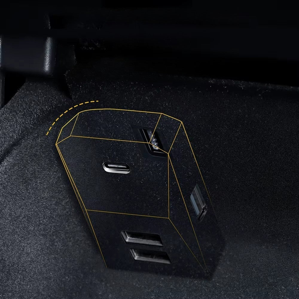 Glovebox USB Data Hub - Model Y/3