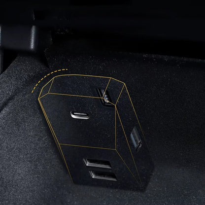 Glovebox USB Data Hub - Model Y/3