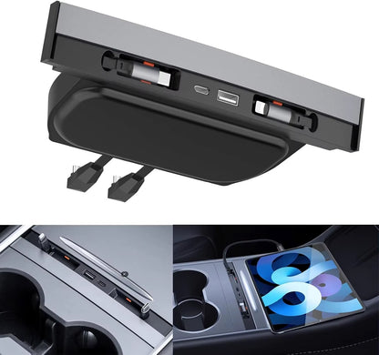 Center Console Retractable Charger - Model Y/3