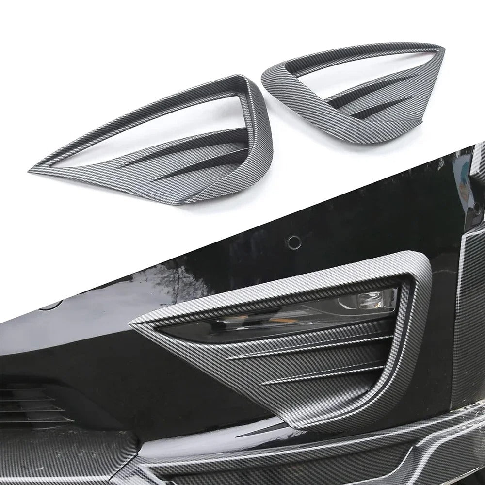 Fog Light Eyelid Covers, Blackout Edition - Model Y 2020-2024