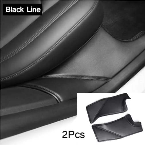Leather Door Sill Protective - Model Y 2020-2024