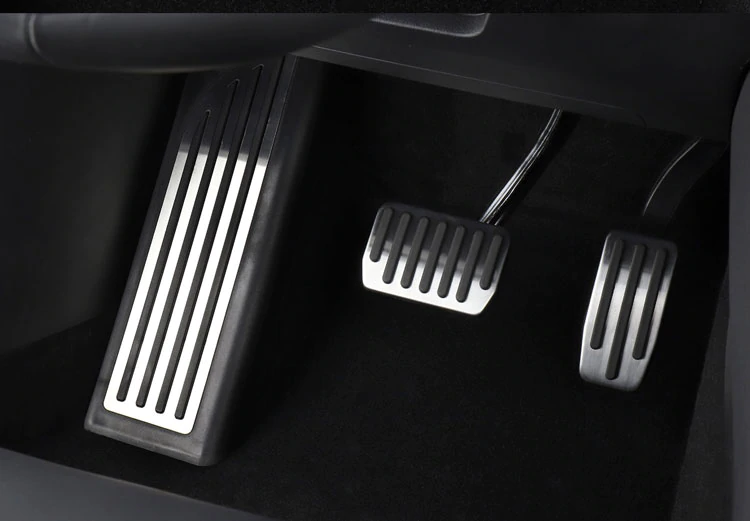 Accelerator and Brake & Foot Rest Pedal Covers - Model Y/3