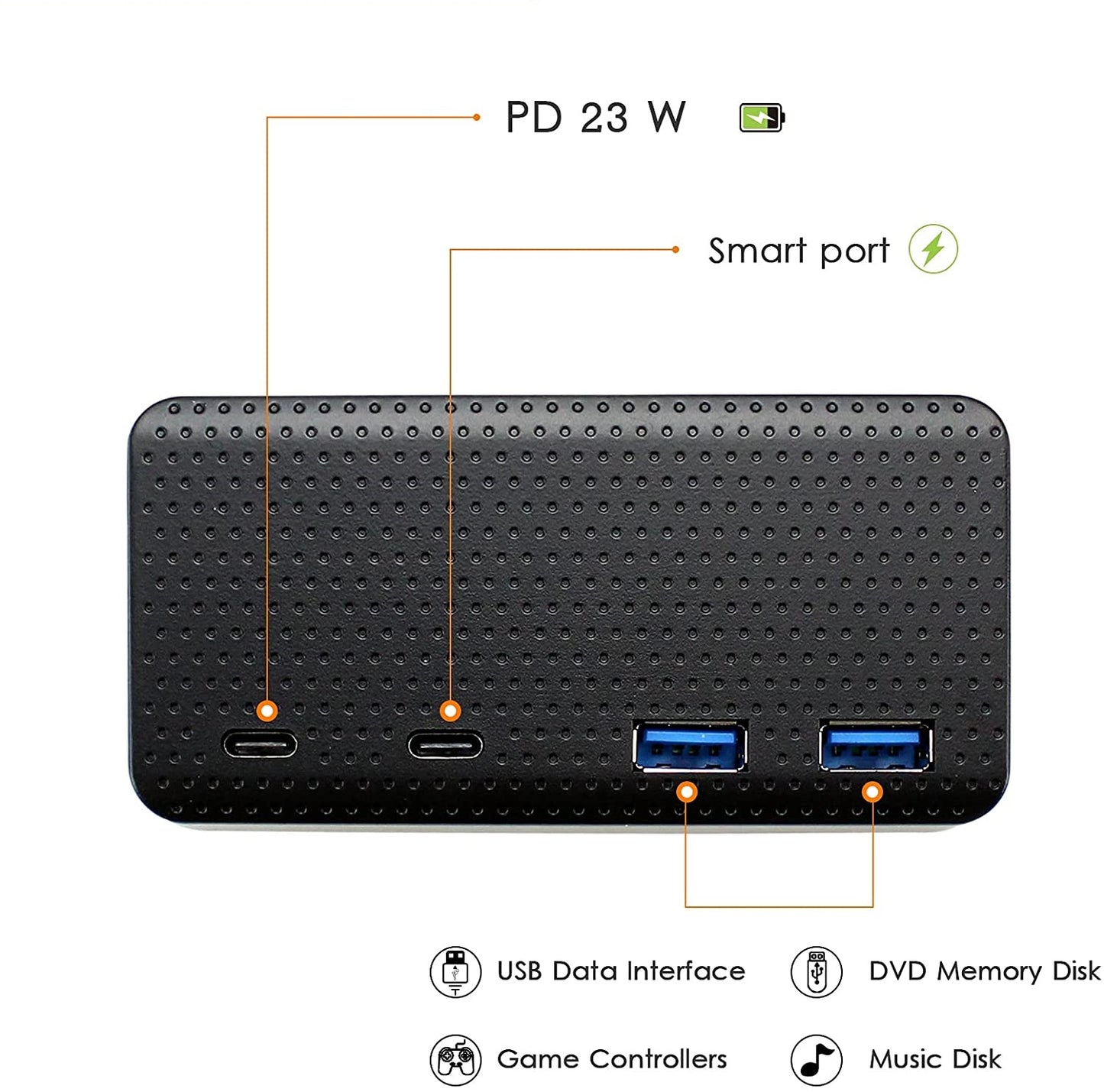 USB Hub Center Console - Model Y/3