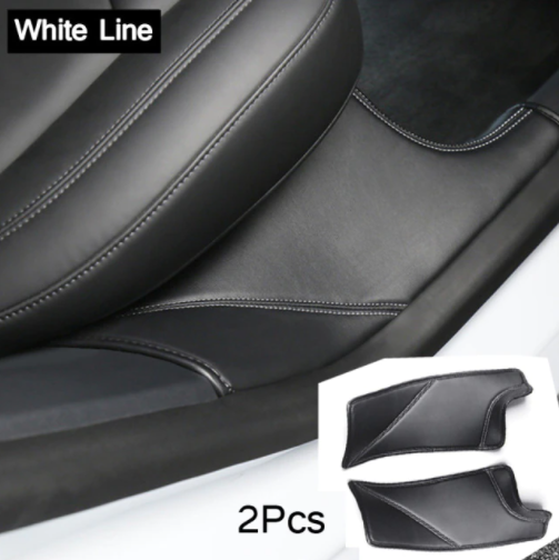 Leather Door Sill Protective - Model Y 2020-2024