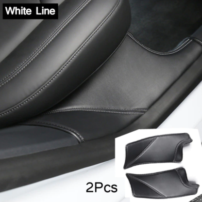 Leather Door Sill Protective - Model Y 2020-2024