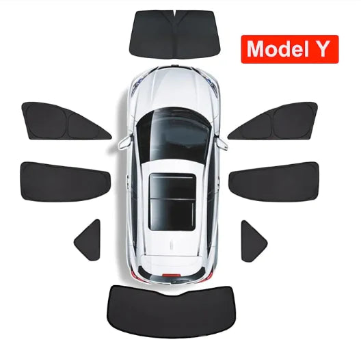 Windshield Sunshade - Model Y/3