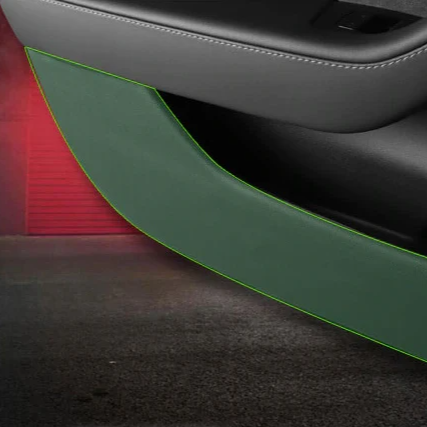 Leather Door & Glove Box Covers - Model 3 2017-2023